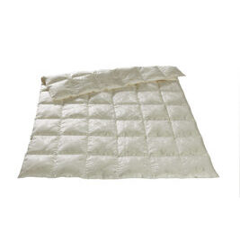 Leichtes Ganzjahres Kassettenduvet QUEEN / Eiderdaunen